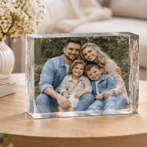 custom crystal photo gift for home decor