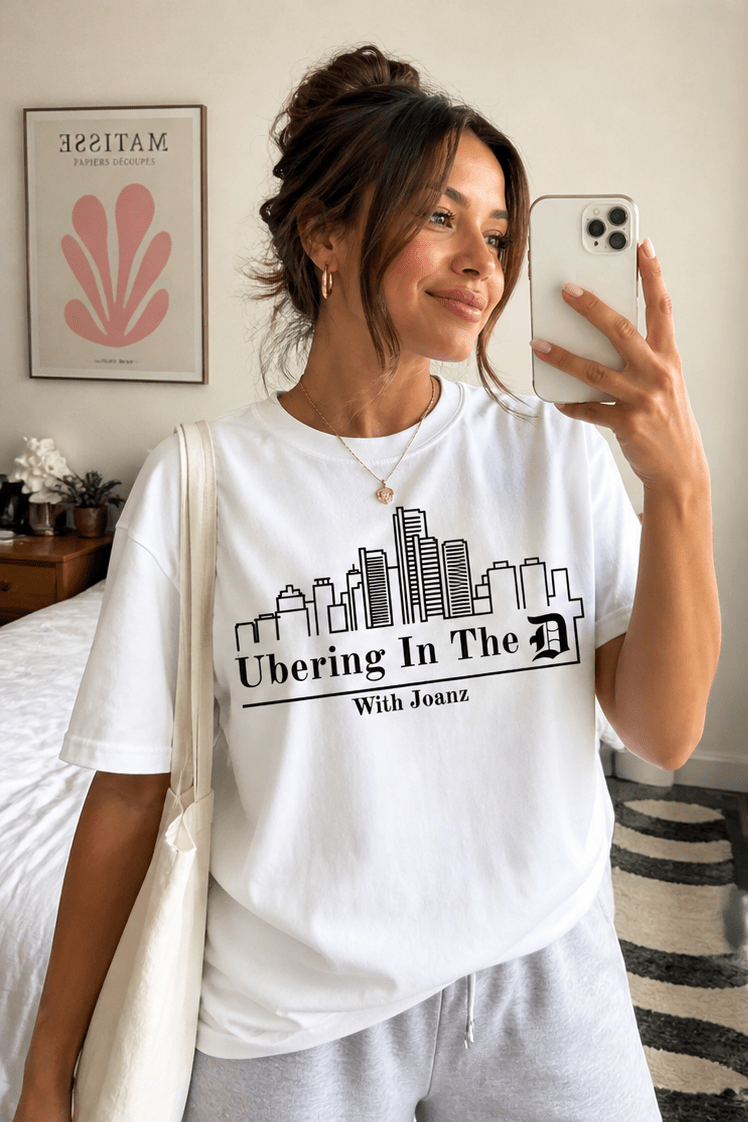 Ubering In the D T-shirt Ubering In the D T-shirt